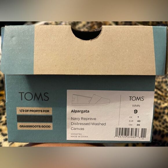 Toms Alpargata Distressed Washed Canvas - Picture 4 of 4